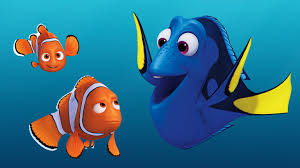Dory,Marlin e Nemo