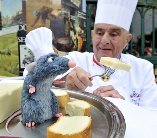 Filme Ratatouille vira restaurante