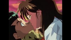 cena do beijo de Yusuke