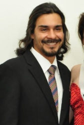 André em 2012, durante o Concurso Miss Regional Turismo Oeste Paulista.