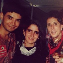 Malu Mader e Tony Bellotto aparecem em foto do Rock in Rio de 1991
