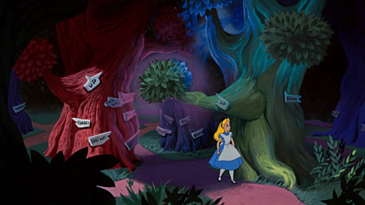 Alice na floresta