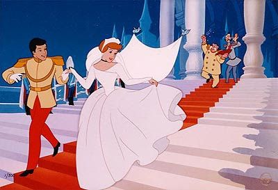 Principe e Cinderela se casam