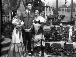 Suely Franco, Oduvaldo Vianna Junior e Ida Gomes, no Grande Teatro Tupi imagoi