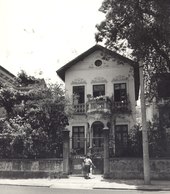 Casa do Cosme Velho, número 18. Nesta residência, Machado de Assis e Carolina viveram grande parte da vida.