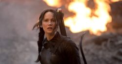Jennifer Lawrence em The Hunger Games A Revolta -Parte 1 2014