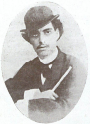 O poeta, em 1866