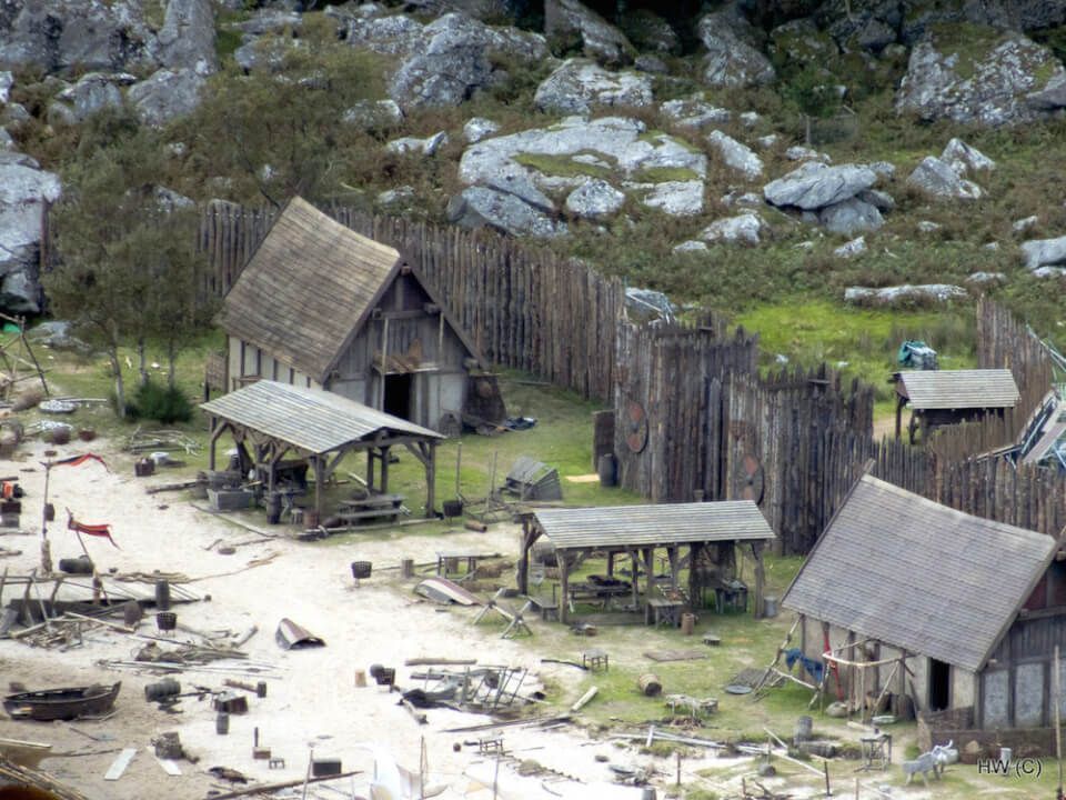 Vikings Valhalla - Imagens set filmagens