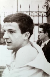 François Truffaut e Jean-Luc Godard quando jovens.