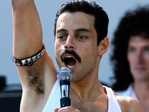 Freddie Mercury no show beneficente