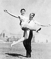 Rita e seu pai, 1935.