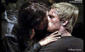 Beijo de Katniss e Peeta