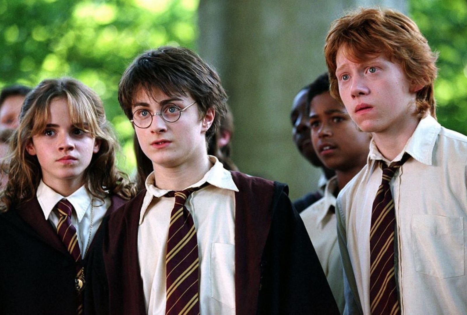 Hermione,Harry e Rony