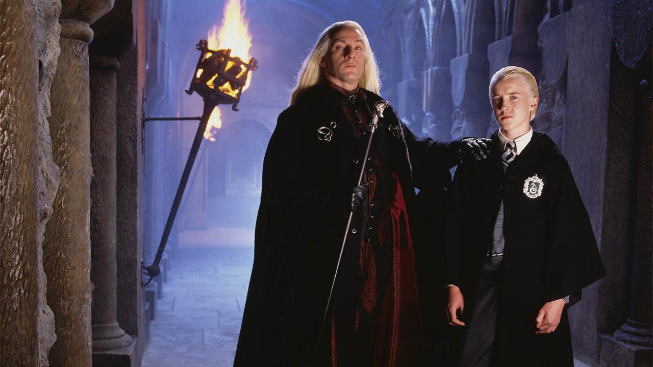 Lucio e Draco Malfoy