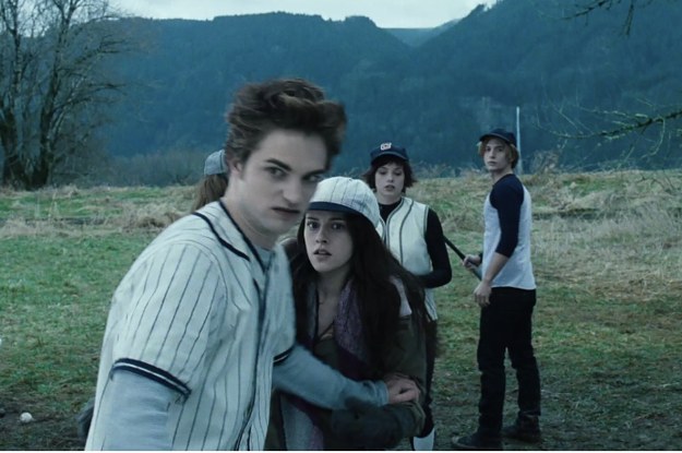 Edward e Bella com os outros vampiros
