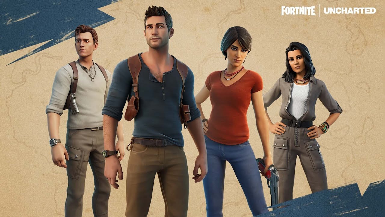 Os personagens no jogo