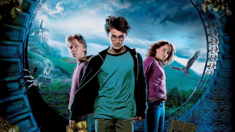 Ron,Harry Potter e Herminone