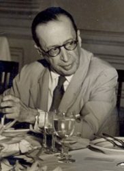 Manuel Bandeira, 1954. 
