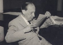 Manuel Bandeira em 1966. 