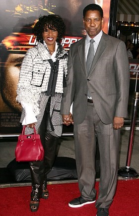 Denzel Hayes Washington e Pauletta Pearson, sua esposa imagoi